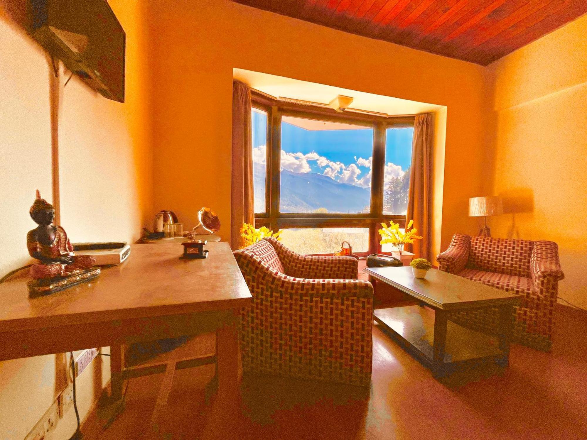 Sagar Resort !! Mountain View ! Luxury Stay ! Family Resort ! Private Parking ! Near Mall Road Manāli Extérieur photo
